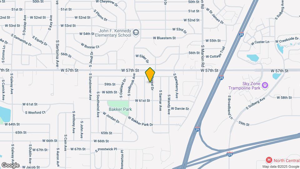 5113 S Drexel Dr Map and Location Details