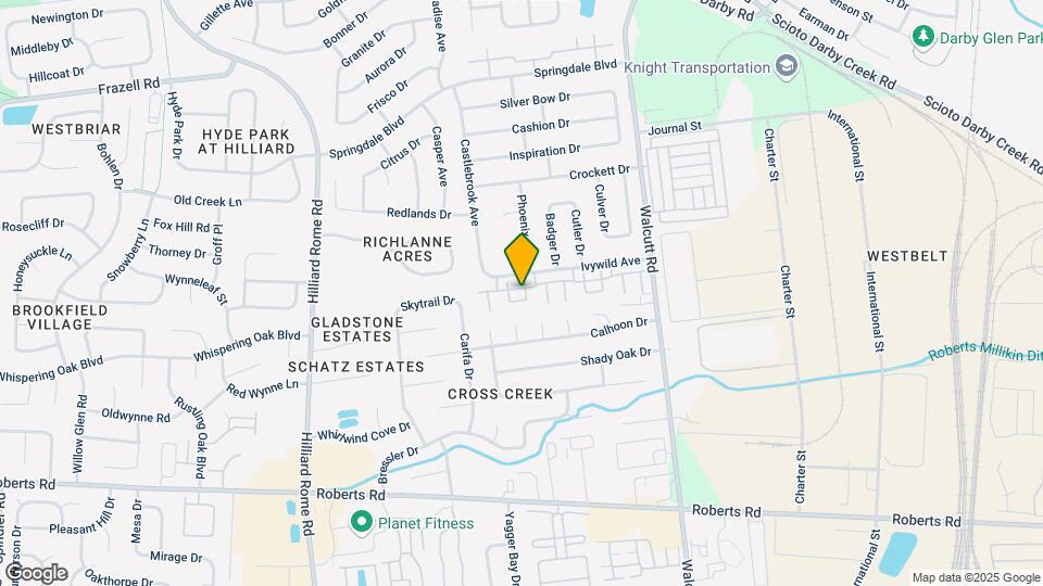 5127 Singleton Dr Map and Location Details