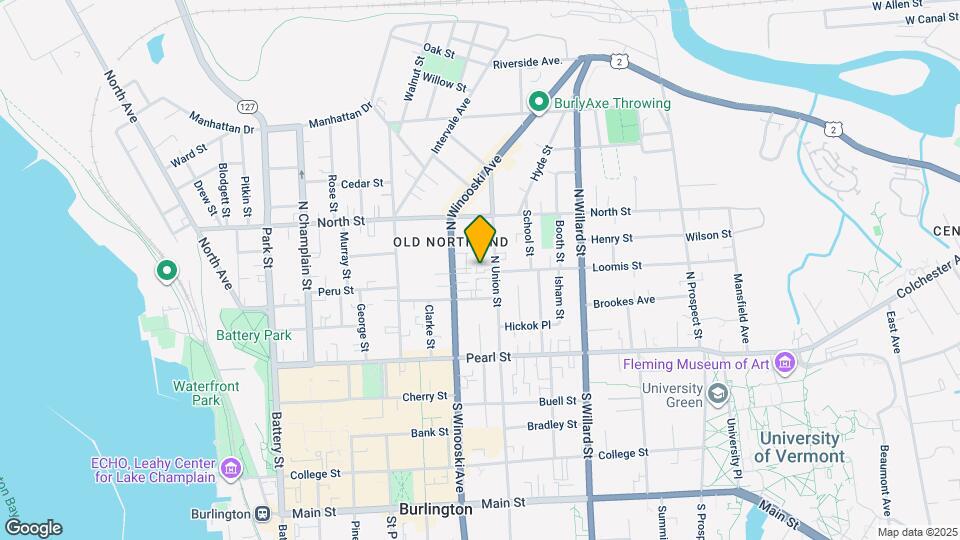99 N Union St Map and Location Details