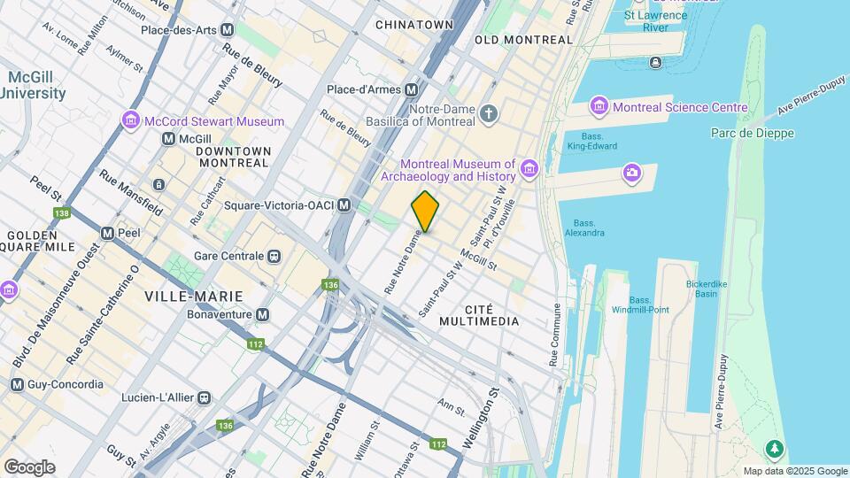 468-470 Mcgill Rue Map and Location Details