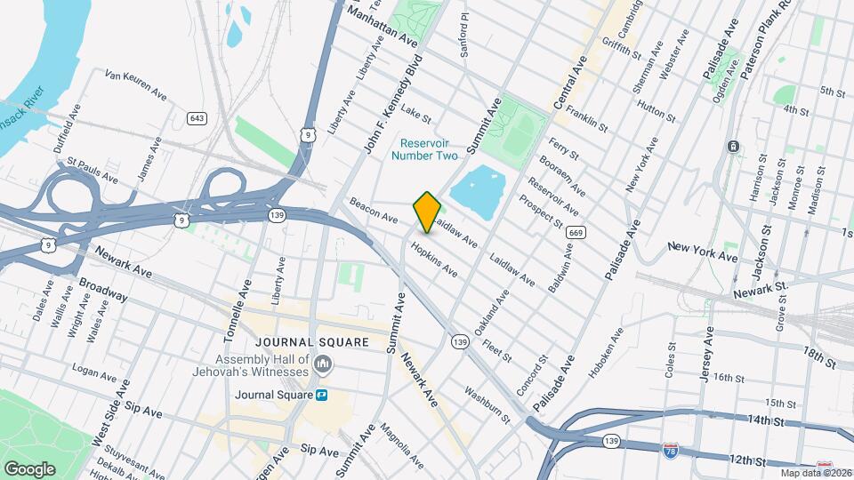 179 Beacon Ave Map and Location Details