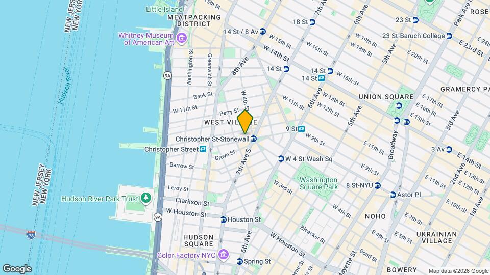 79 Christopher St Map and Location Details