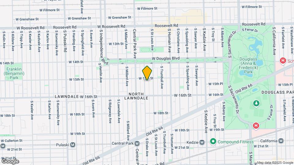 1515 S Drake Ave Mapa y Detalles de la Ubicación