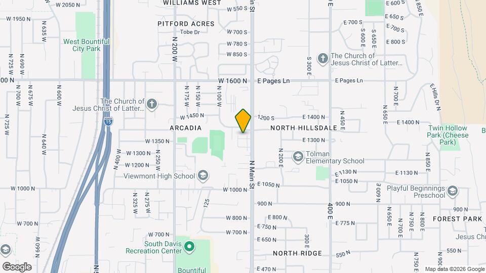 22 W Orch Ln Map and Location Details