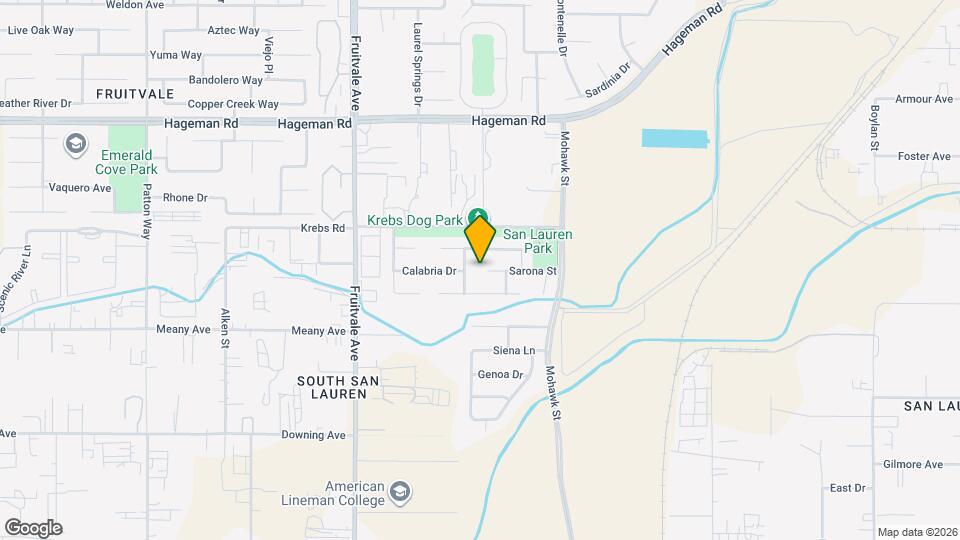 6014 Sarona St Map and Location Details