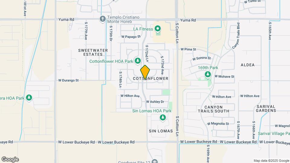 1994 S 172nd Ln Map and Location Details