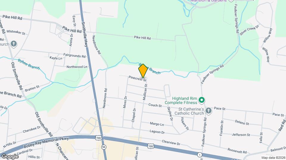 415 Pinecrest St, Unit 7 Map and Location Details