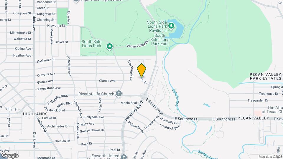 4515 Golf View Dr Map and Location Details