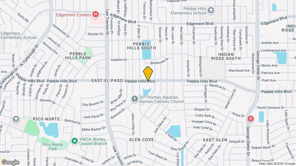 11016 Pebble Hills Blvd Map and Location Details