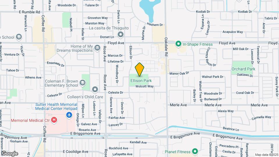 Live Oak Apartments Map and Location Details