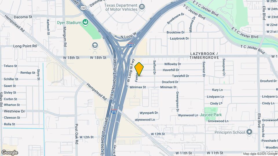 2714 Tannehill Dr Map and Location Details