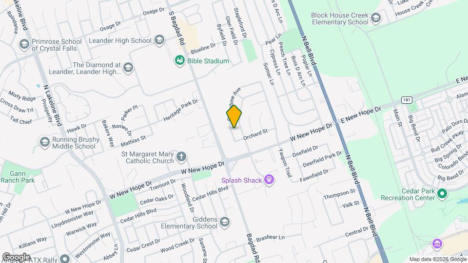 648 Columbine Ave Map and Location Details