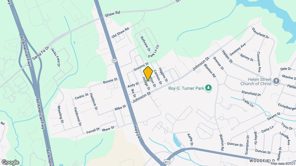 5014 Hodge St Map and Location Details