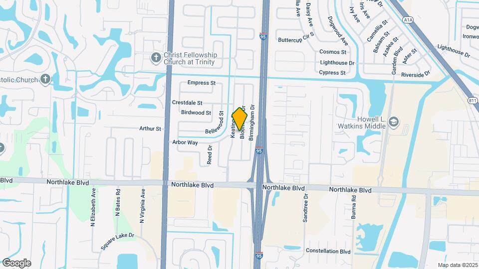 9265 Bloomfield Dr Map and Location Details