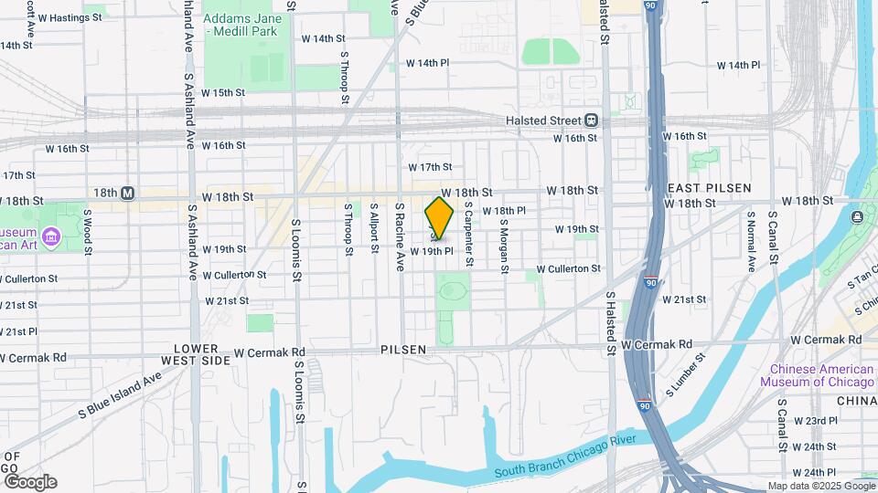 1917 S May St Map and Location Details