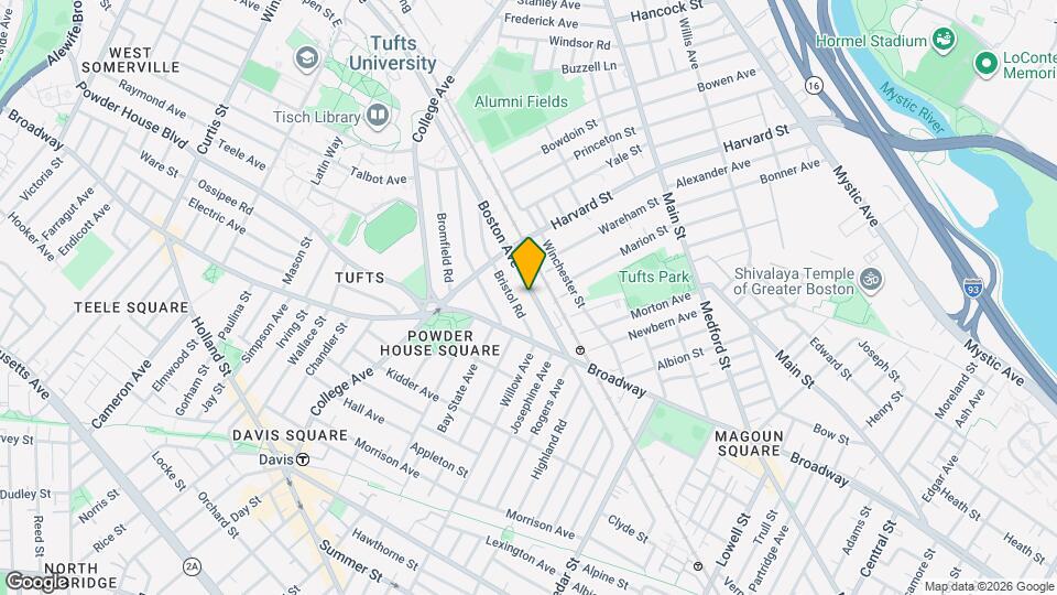 615 Boston Ave, Unit 1 Mapa y Detalles de la Ubicación