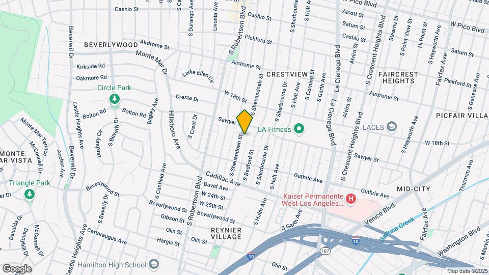 1914-1916 S Shenandoah St Map and Location Details