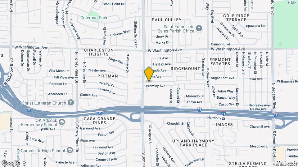 Northridge Terrace Apartments Mapa y Detalles de la Ubicación
