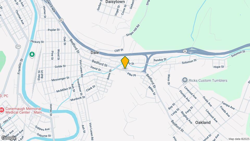 R2617 Bedford St Map and Location Details