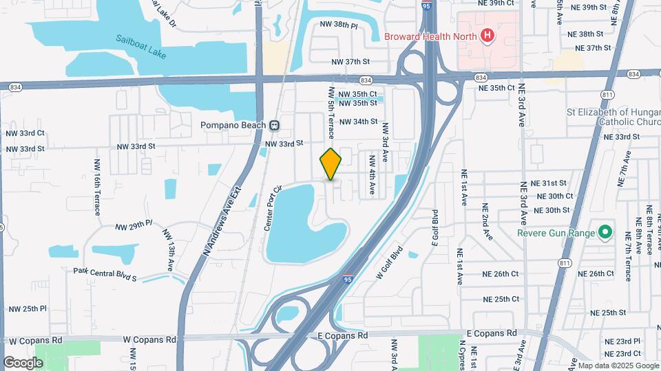 3007 NW 5th Terrace Map and Location Details