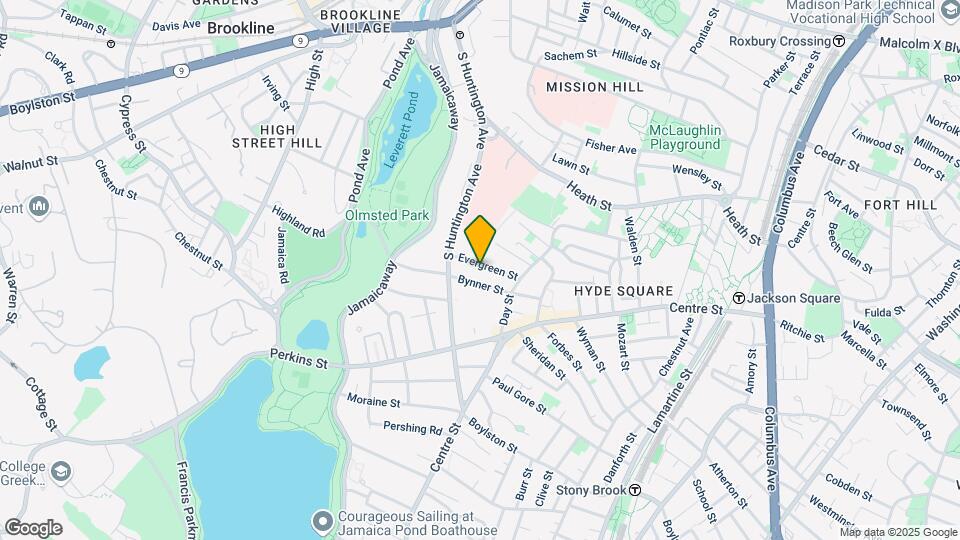 38 Evergreen St, Unit 11 Map and Location Details