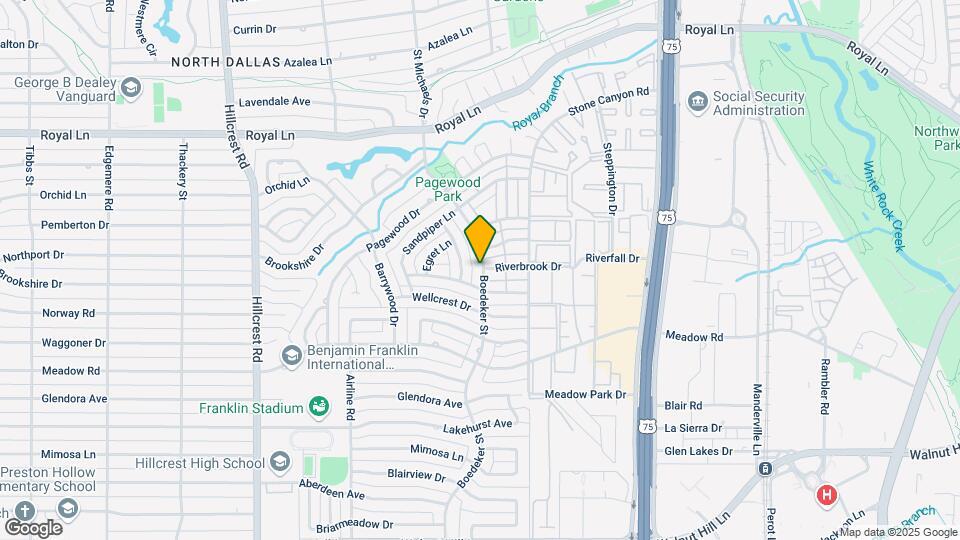10525 Boedeker St Map and Location Details