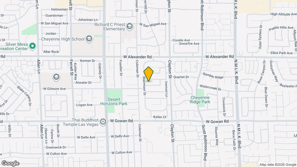 2216 Jardine Ave Mapa y Detalles de la Ubicación