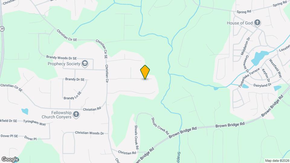 1710 Hidden Shoals Dr SE Mapa y Detalles de la Ubicación