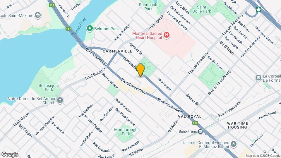 6051 Émile-Nelligan Rue Map and Location Details