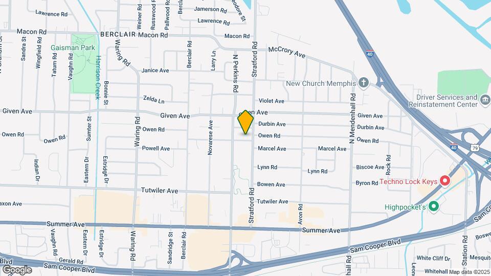 4626 Owen Rd Map and Location Details