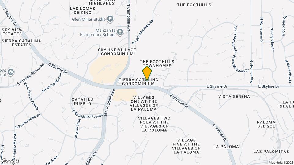 3210 E Calle De La Punta Map and Location Details