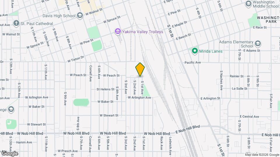 102 Peach St, Unit A Map and Location Details