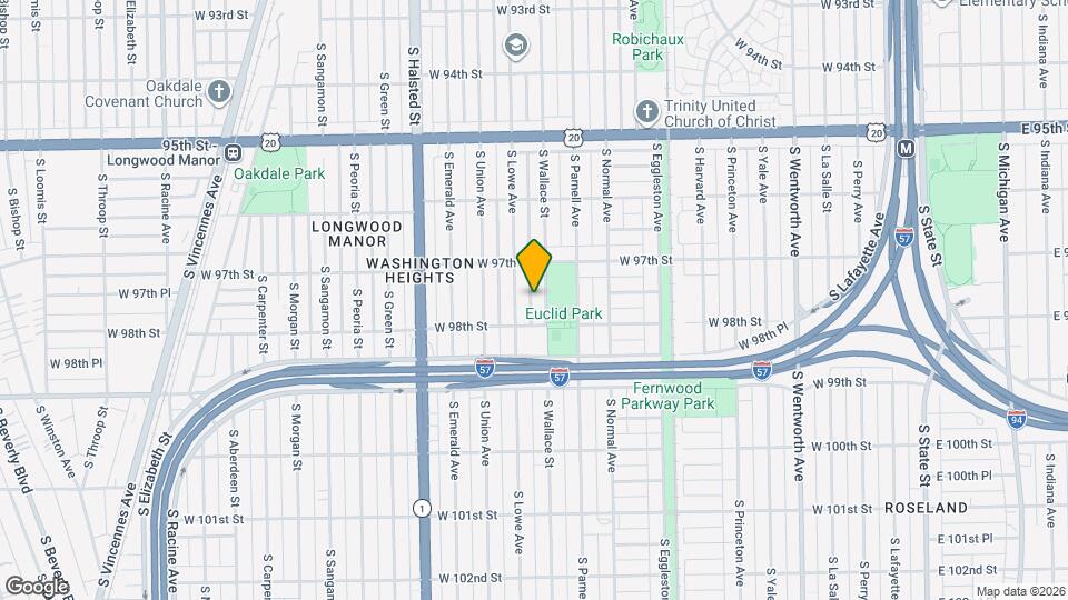 9732 S Wallace St Map and Location Details