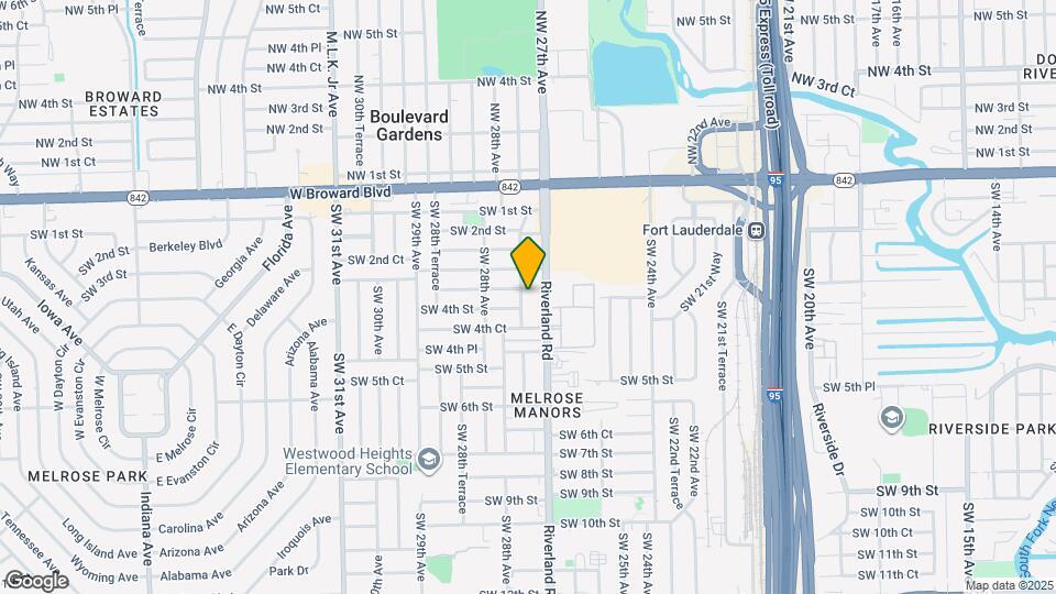 380 SW 27th Terrace Map and Location Details