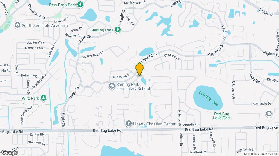 1441 Bridlebrook Dr Map and Location Details