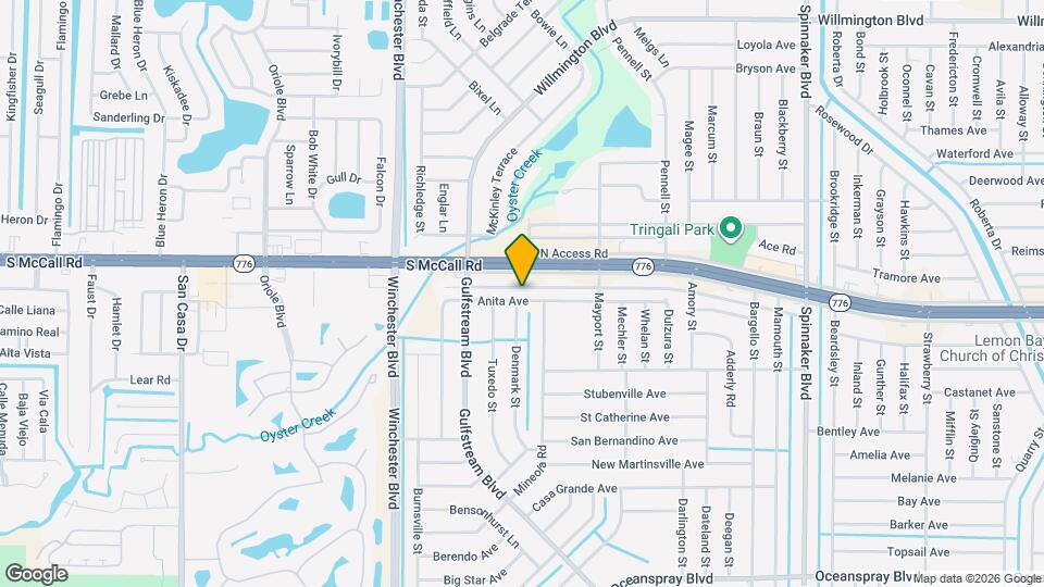 9264 Anita Ave Map and Location Details