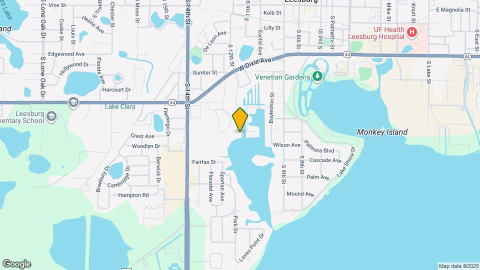 832 Palm Harbor Ct Map and Location Details