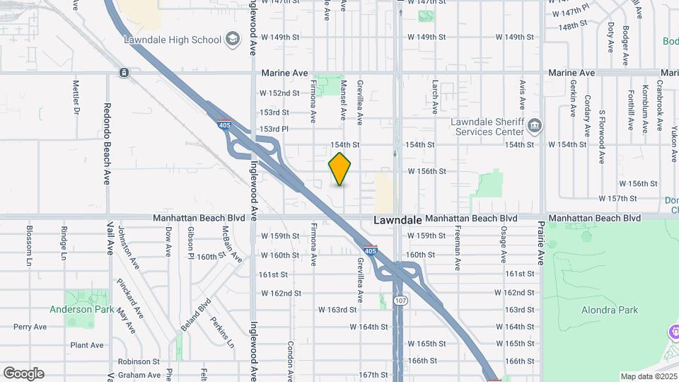 15637-15637 Mansel Ave Map and Location Details