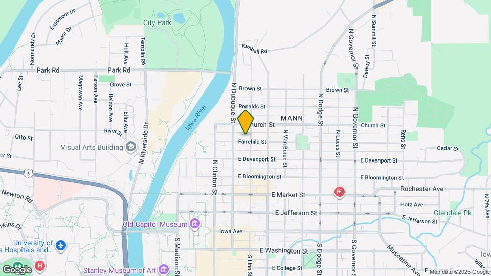 222 Fairchild St Map and Location Details