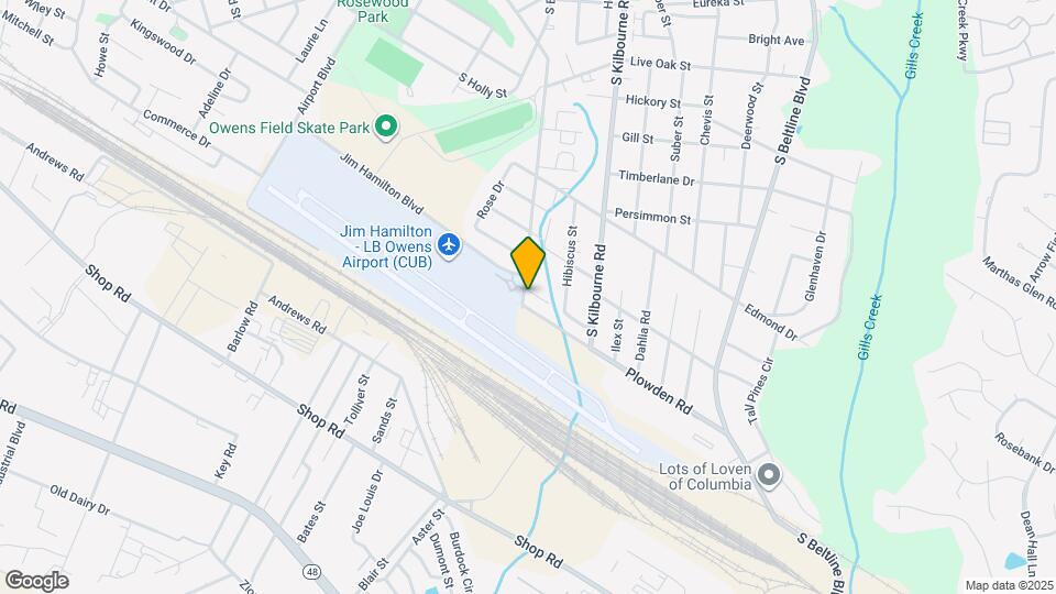 3604 Hydrangea St Map and Location Details