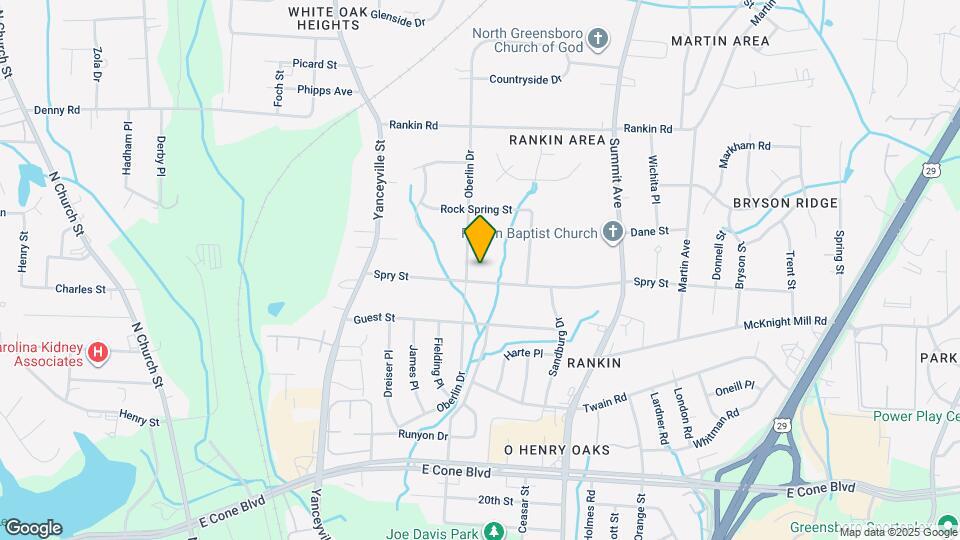 1403 Spry St Mapa y Detalles de la Ubicación