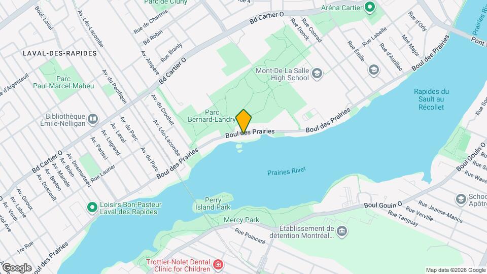 218 Des Prairies Boul Map and Location Details