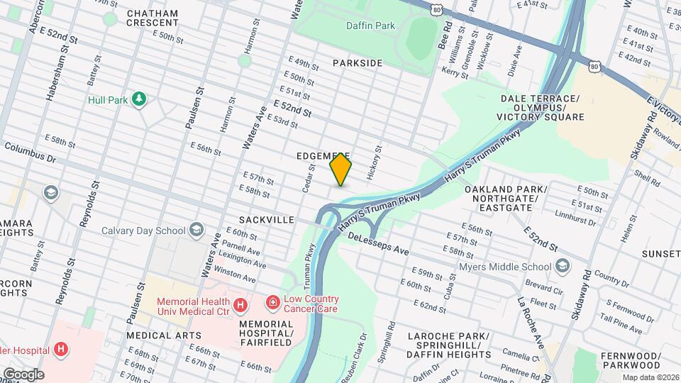 1507 E 56th St Mapa y Detalles de la Ubicación