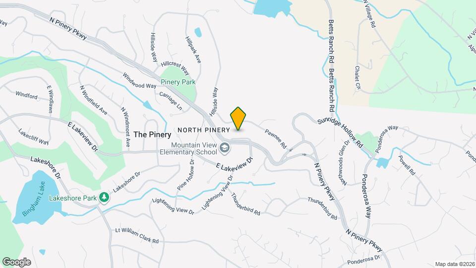 8555 Piute Dr Map and Location Details