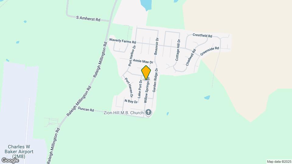 5867 Willow Springs Dr Map and Location Details
