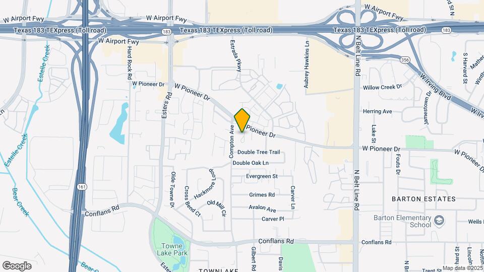4004 W Pioneer Dr Map and Location Details