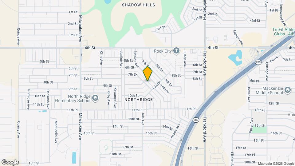 811 Ironton Dr Map and Location Details
