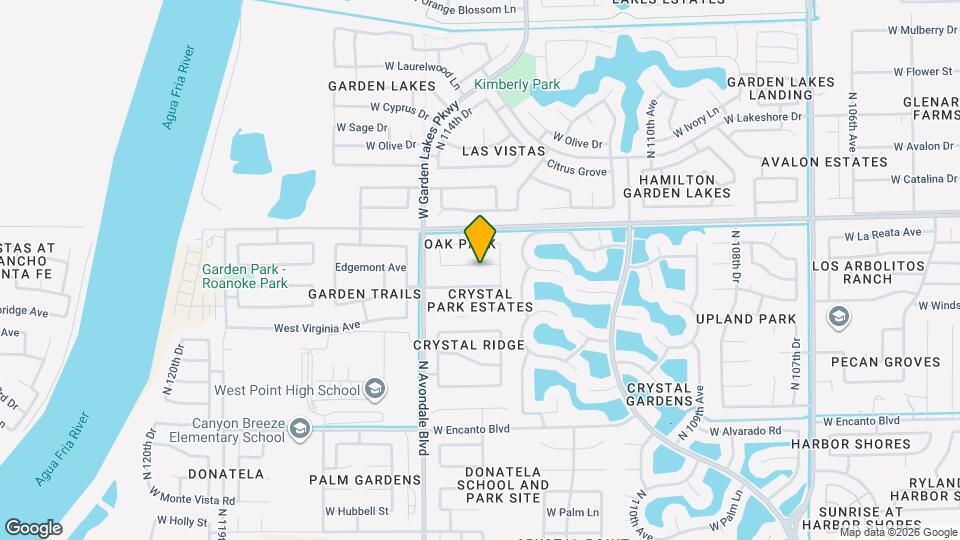 11417 W Edgemont Ave Mapa y Detalles de la Ubicación