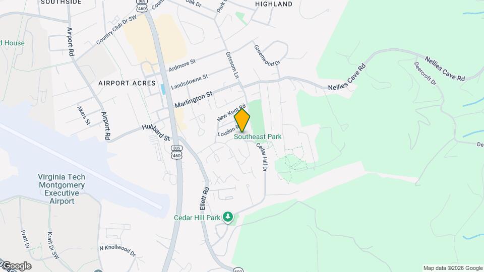 1916 Sussex Rd Map and Location Details