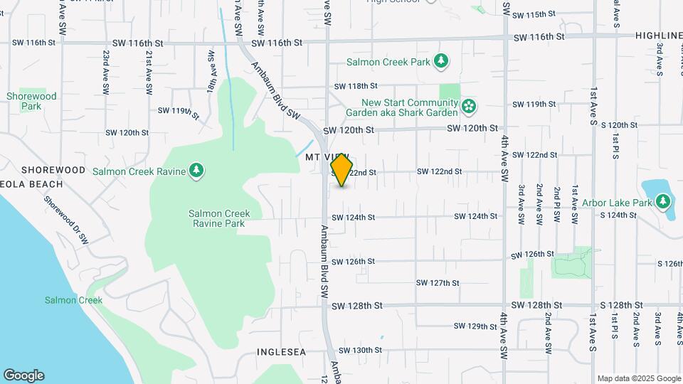 1035 SW 122nd St Map and Location Details